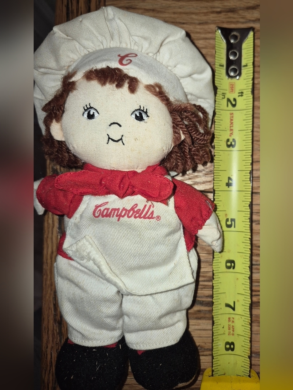 Vintage Campbell's Soup Plush Doll, Kids chef collectible - Picture 3 of 3